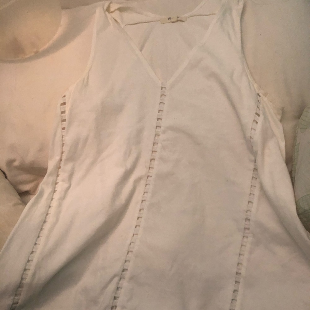 Madewell white tank top